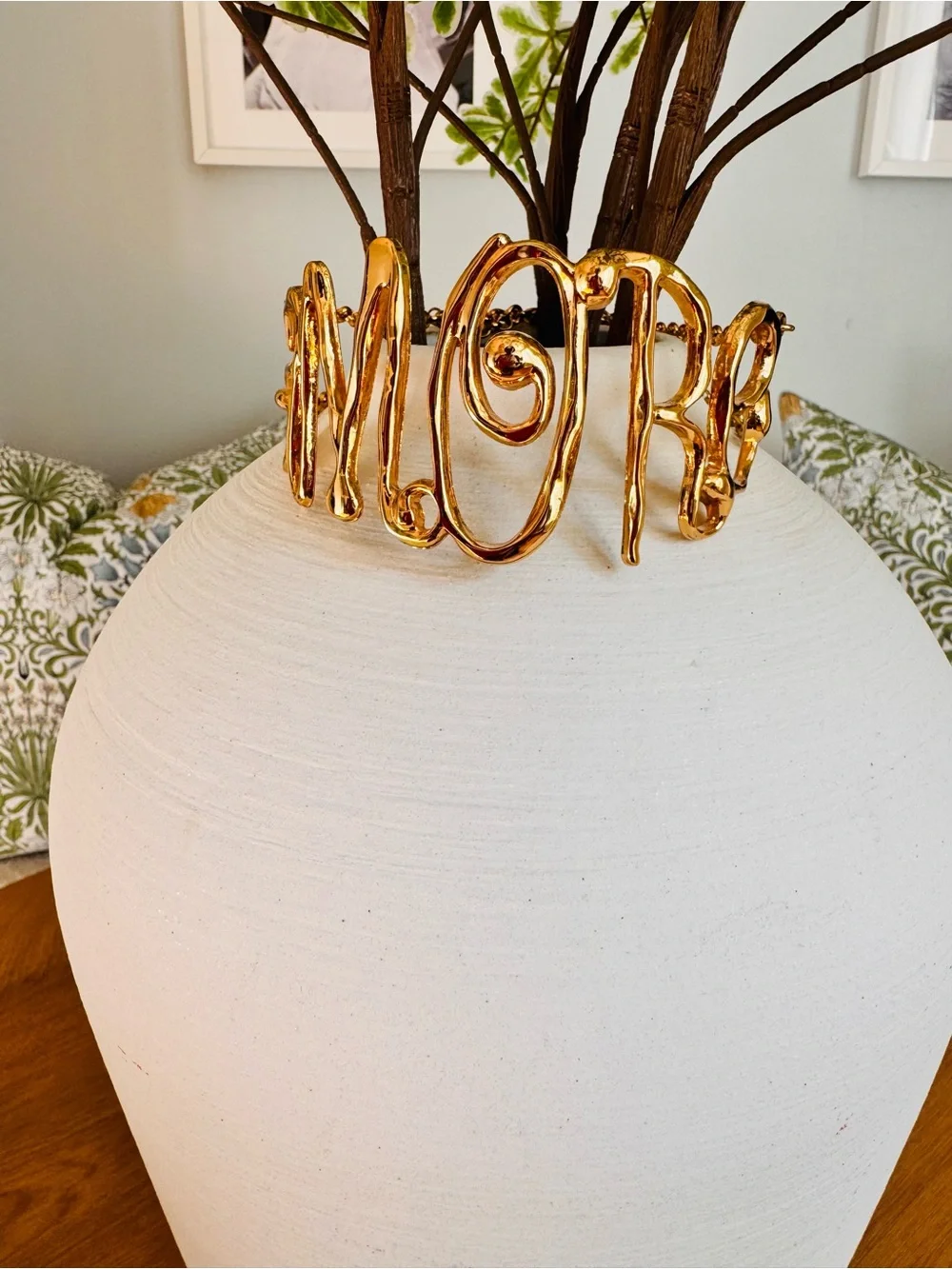 Zara Gold Statement Necklace